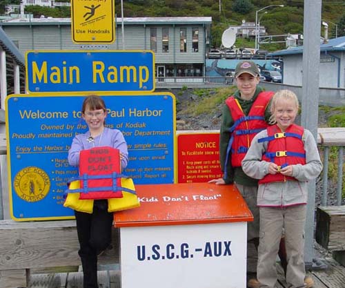 Life jackets are available to boaters, free of charge near the boat ramps.